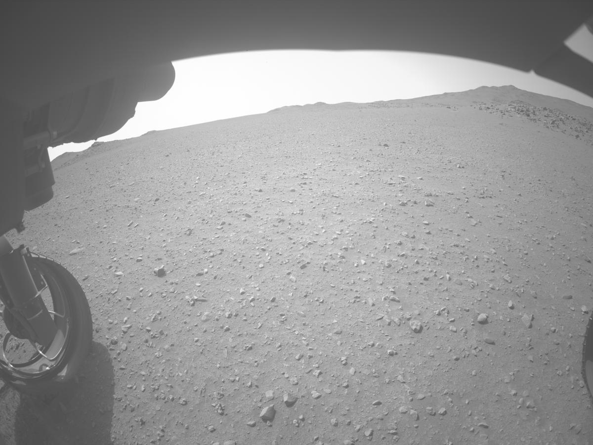 This image was taken by FRONT_HAZCAM_LEFT_A onboard NASA's Mars rover Perseverance on Sol 1285