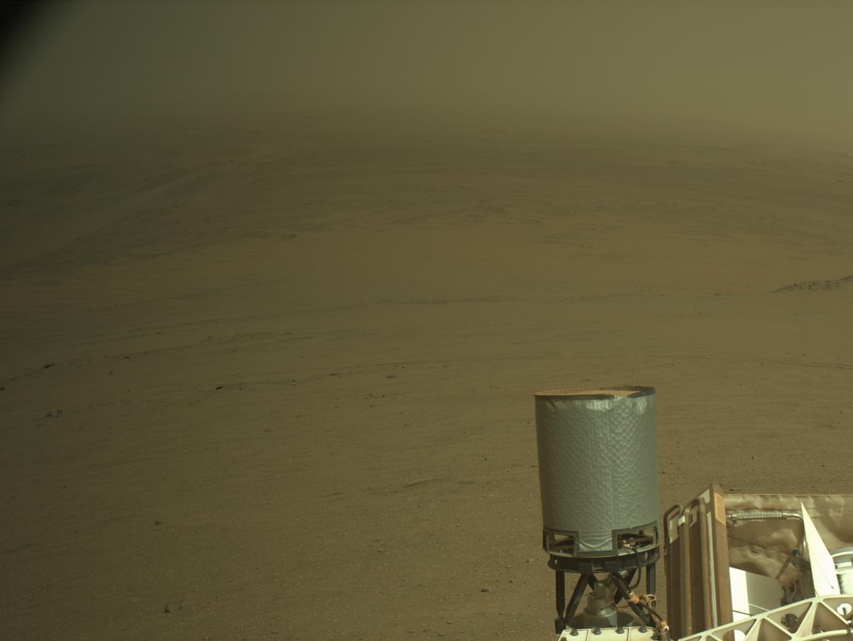This image was taken by NAVCAM_RIGHT onboard NASA's Mars rover Perseverance on Sol 1285