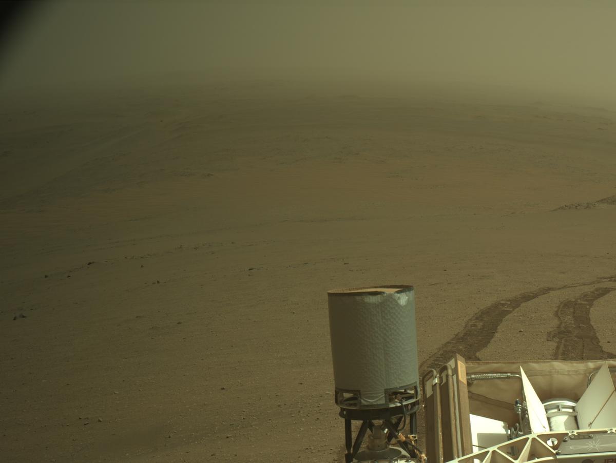 This image was taken by NAVCAM_RIGHT onboard NASA's Mars rover Perseverance on Sol 1287