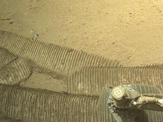 View image taken on Mars, Mars Perseverance Sol 1288: Left Navigation Camera (Navcam)