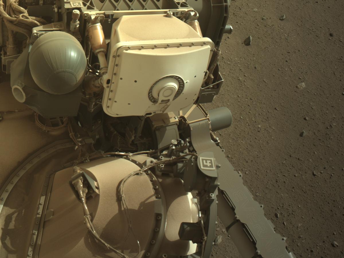 This image was taken by NAVCAM_LEFT onboard NASA's Mars rover Perseverance on Sol 1288