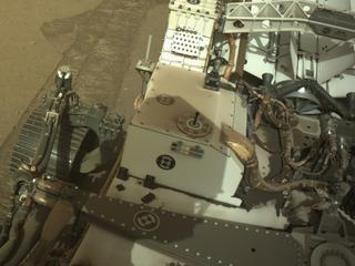 View image taken on Mars, Mars Perseverance Sol 1288: Right Navigation Camera (Navcam)