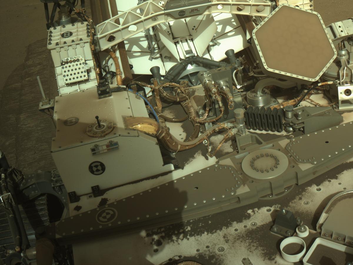 This image was taken by NAVCAM_RIGHT onboard NASA's Mars rover Perseverance on Sol 1288