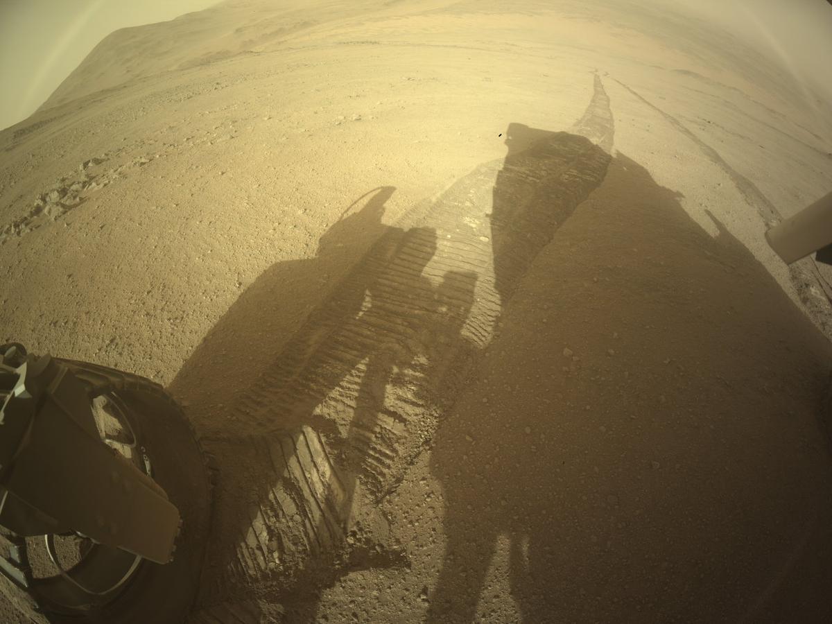 This image was taken by REAR_HAZCAM_LEFT onboard NASA's Mars rover Perseverance on Sol 1293