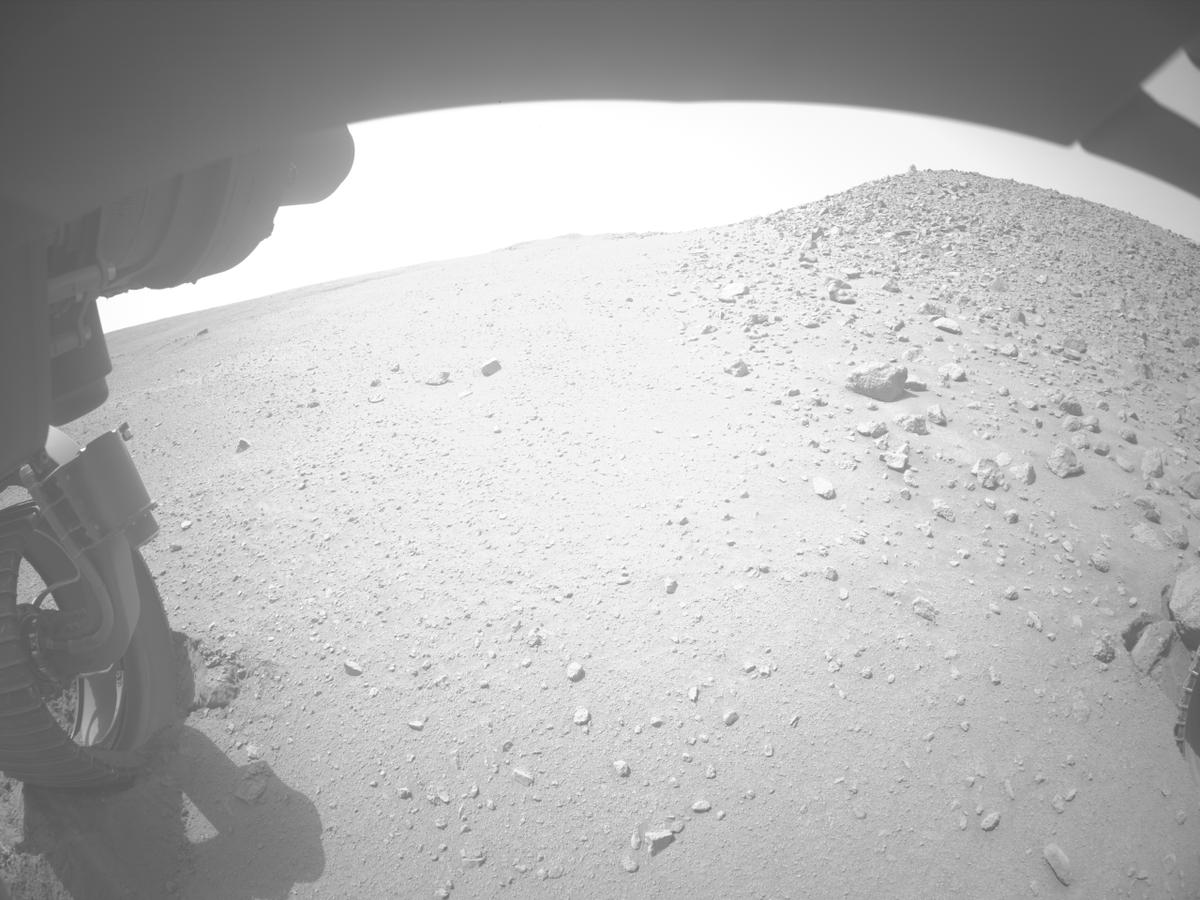 This image was taken by FRONT_HAZCAM_LEFT_A onboard NASA's Mars rover Perseverance on Sol 1294