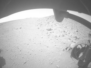 View image taken on Mars, Mars Perseverance Sol 1294: Front Right Hazard Avoidance Camera (Hazcam)