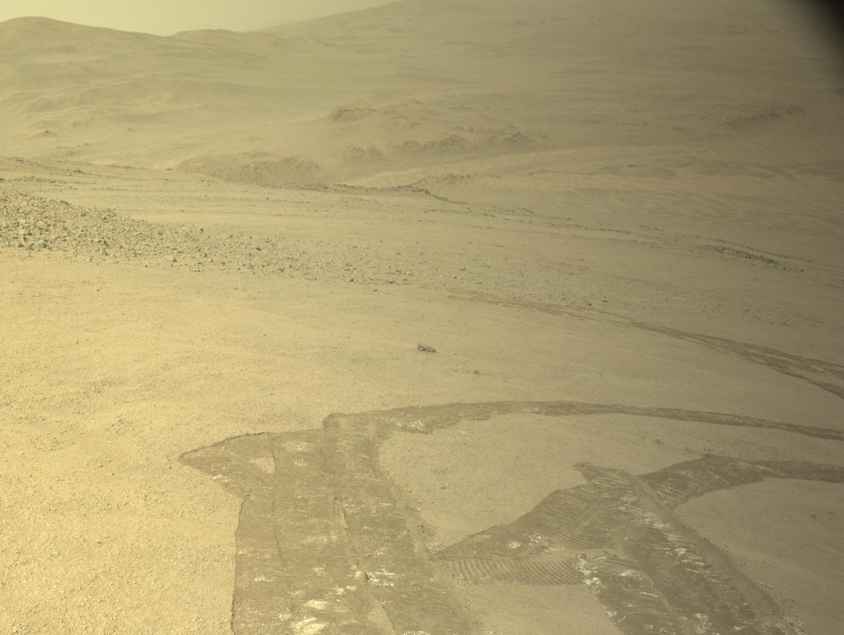 This image was taken by NAVCAM_LEFT onboard NASA's Mars rover Perseverance on Sol 1295