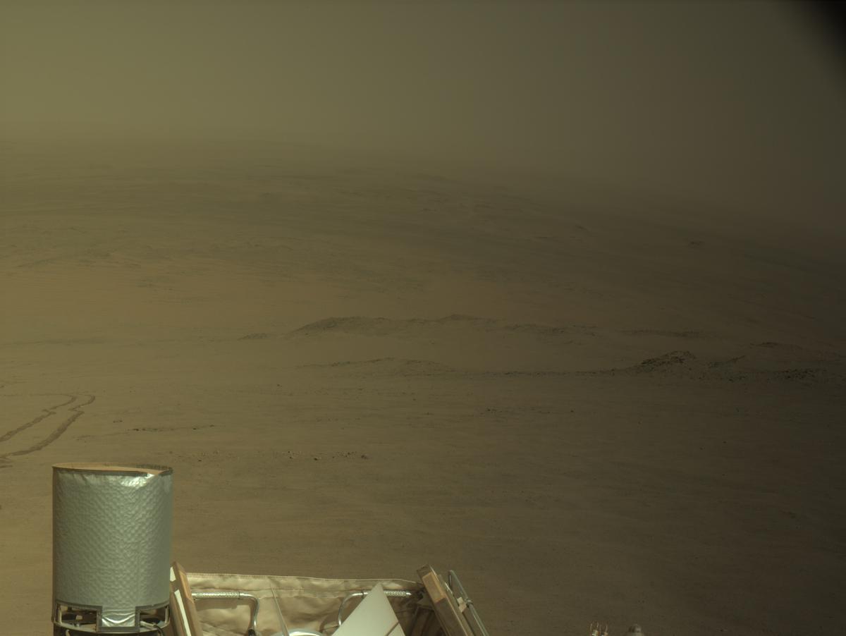 This image was taken by NAVCAM_LEFT onboard NASA's Mars rover Perseverance on Sol 1295