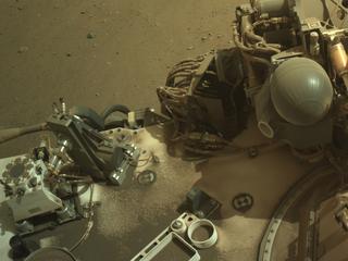 View image taken on Mars, Mars Perseverance Sol 1299: Left Navigation Camera (Navcam)