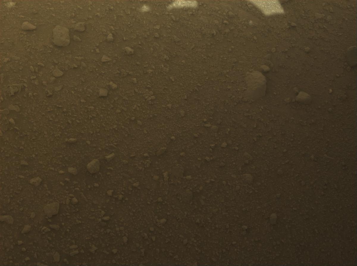 This image was taken by FRONT_HAZCAM_RIGHT_A onboard NASA's Mars rover Perseverance on Sol 1301