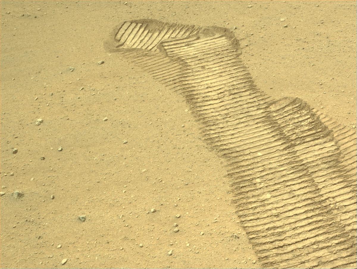 This image was taken by NAVCAM_LEFT onboard NASA's Mars rover Perseverance on Sol 1301