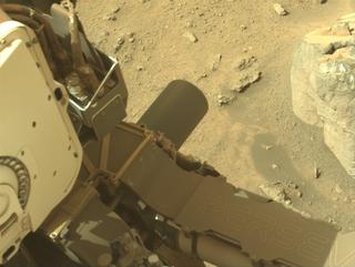 View image taken on Mars, Mars Perseverance Sol 1301: Left Navigation Camera (Navcam)