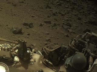 View image taken on Mars, Mars Perseverance Sol 1301: Left Navigation Camera (Navcam)