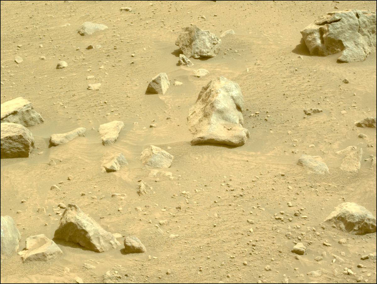 This image was taken by NAVCAM_LEFT onboard NASA's Mars rover Perseverance on Sol 1302