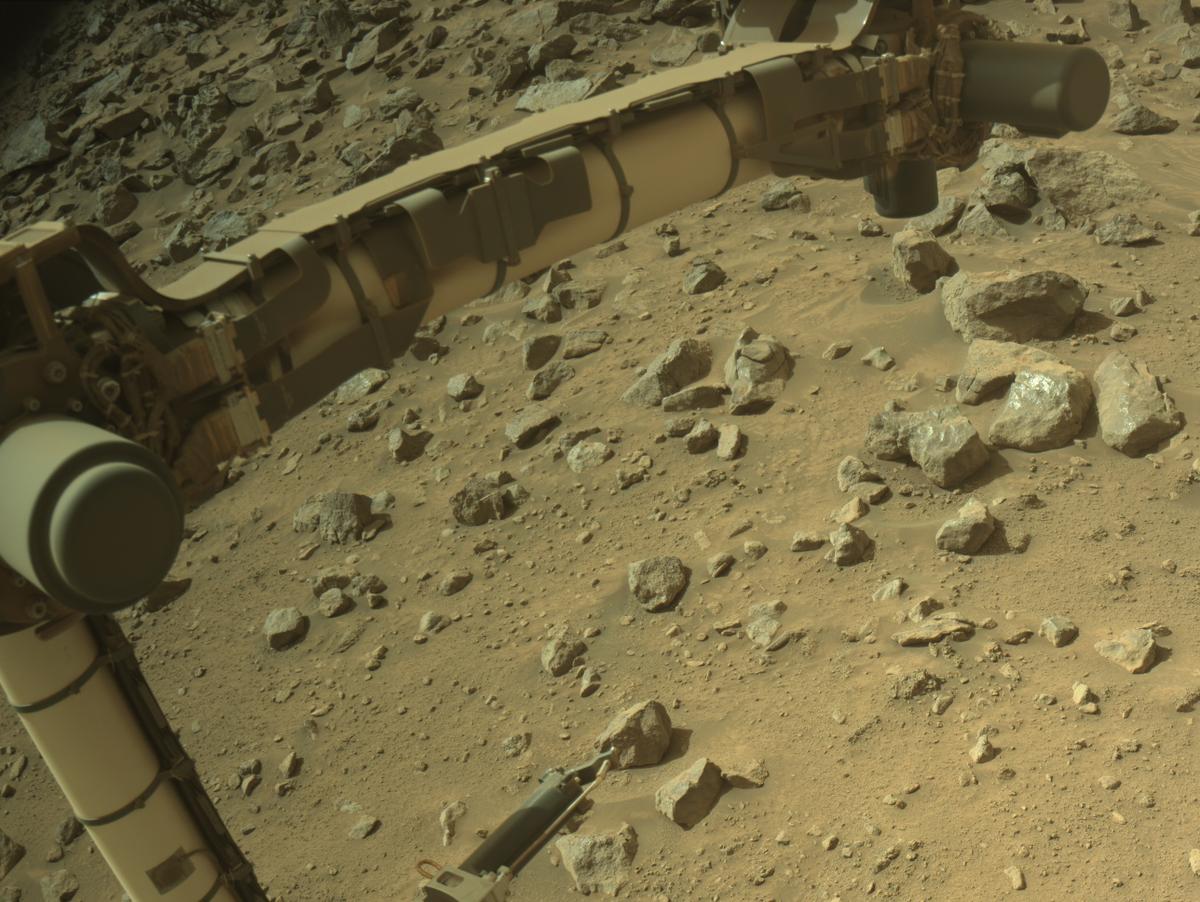 This image was taken by NAVCAM_LEFT onboard NASA's Mars rover Perseverance on Sol 1303