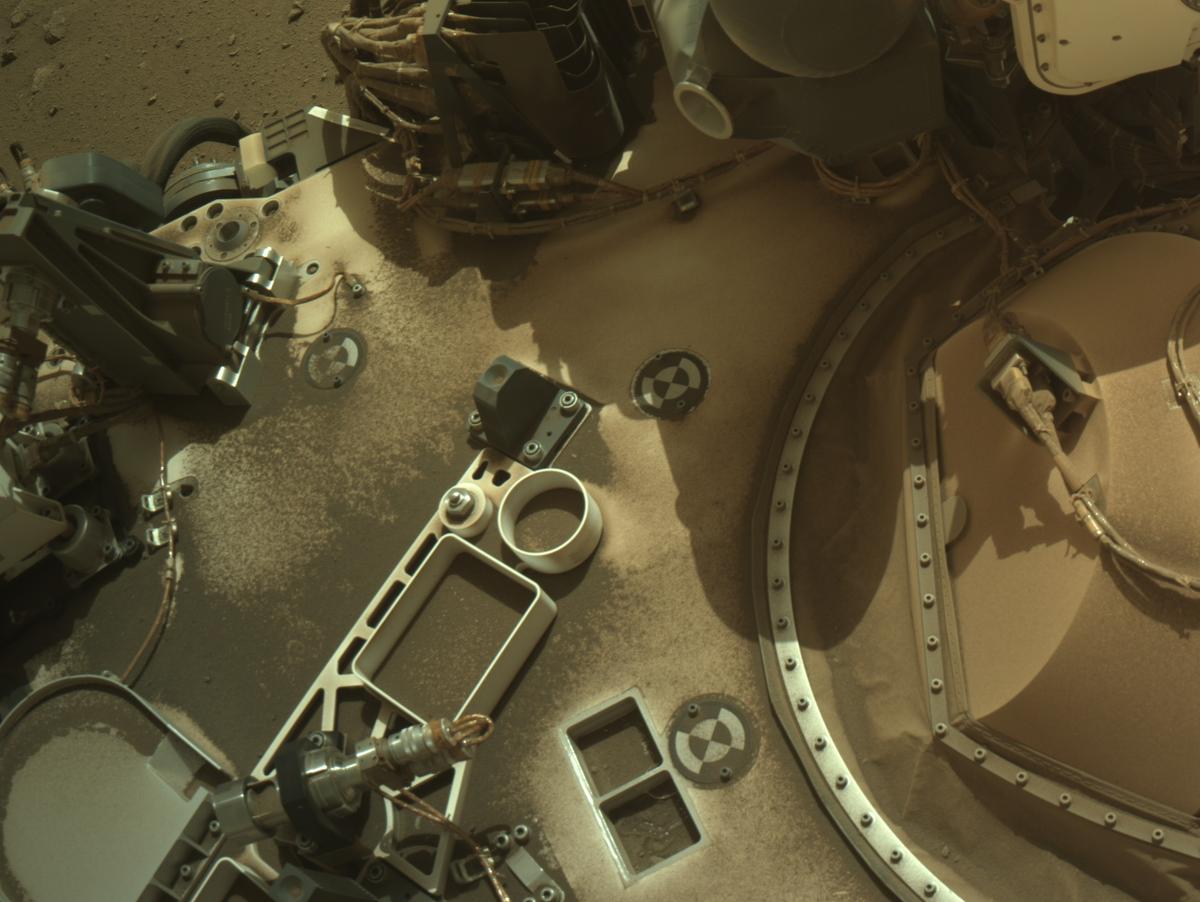 This image was taken by NAVCAM_LEFT onboard NASA's Mars rover Perseverance on Sol 1308