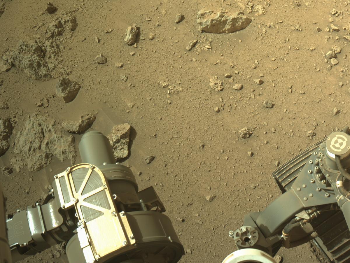 This image was taken by NAVCAM_RIGHT onboard NASA's Mars rover Perseverance on Sol 1308