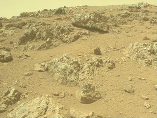 View image taken on Mars, Mars Perseverance Sol 1309: Front Right Hazard Avoidance Camera (Hazcam)