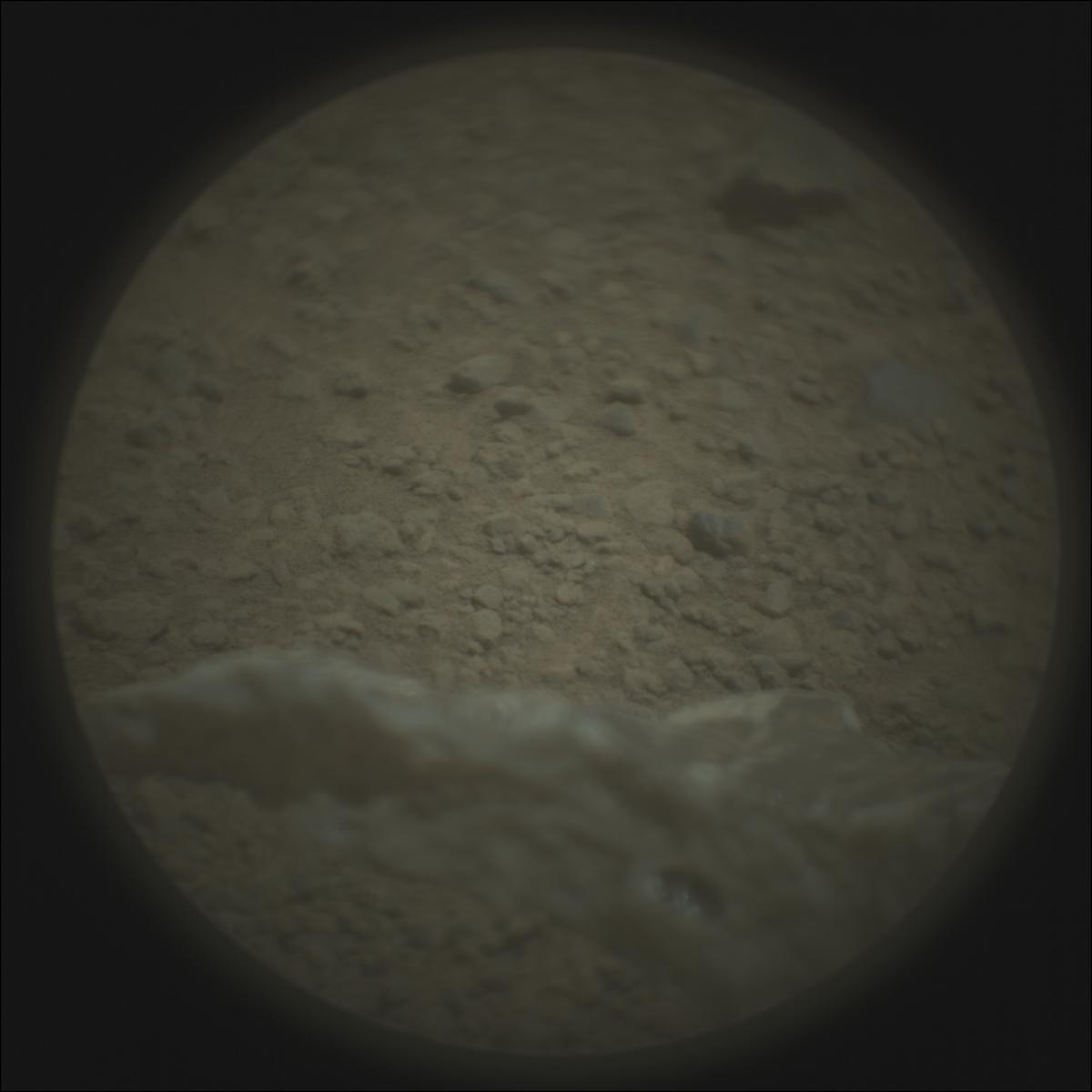 This image was taken by SUPERCAM_RMI onboard NASA's Mars rover Perseverance on Sol 1312