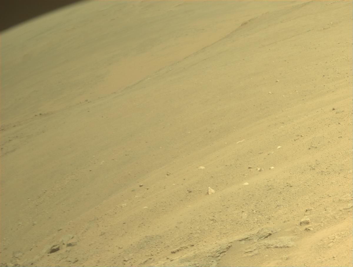 This image was taken by FRONT_HAZCAM_RIGHT_A onboard NASA's Mars rover Perseverance on Sol 1313