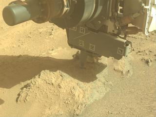 View image taken on Mars, Mars Perseverance Sol 1315: Front Left Hazard Avoidance Camera (Hazcam)