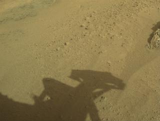 View image taken on Mars, Mars Perseverance Sol 1315: Front Left Hazard Avoidance Camera (Hazcam)