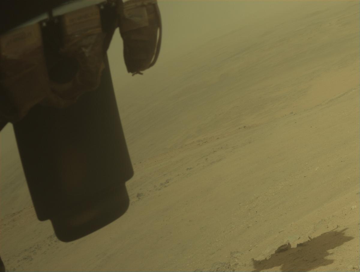 This image was taken by FRONT_HAZCAM_LEFT_A onboard NASA's Mars rover Perseverance on Sol 1315