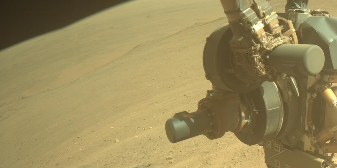 This image was taken by FRONT_HAZCAM_RIGHT_A onboard NASA's Mars rover Perseverance on Sol 1315