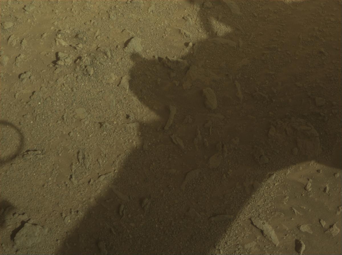 This image was taken by FRONT_HAZCAM_RIGHT_A onboard NASA's Mars rover Perseverance on Sol 1315