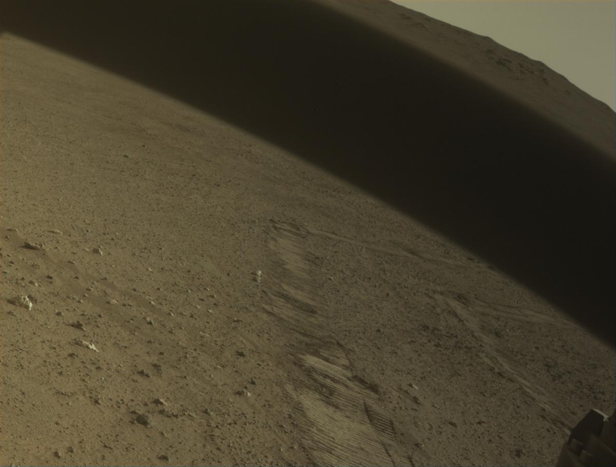 This image was taken by FRONT_HAZCAM_RIGHT_A onboard NASA's Mars rover Perseverance on Sol 1315