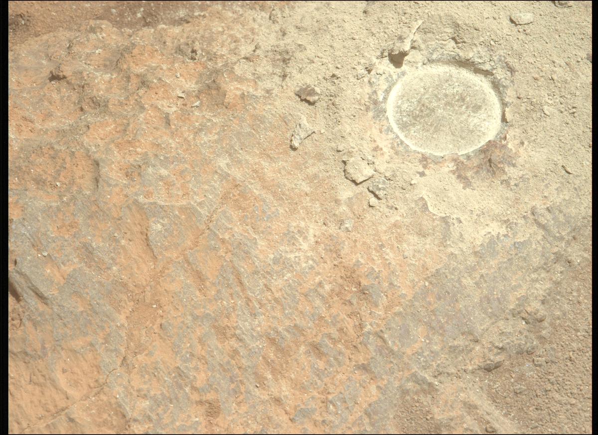 This image was taken by MCZ_LEFT onboard NASA's Mars rover Perseverance on Sol 1316