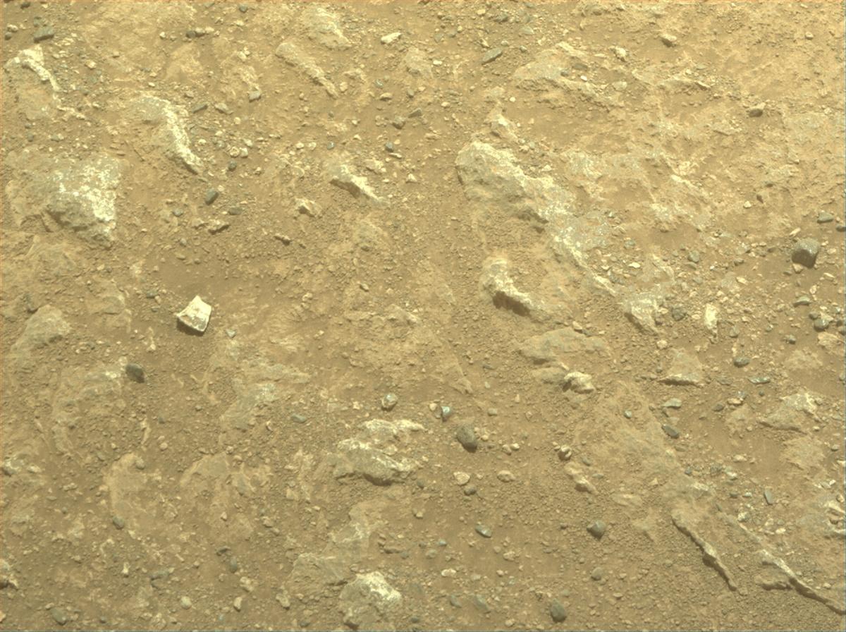 This image was taken by FRONT_HAZCAM_RIGHT_A onboard NASA's Mars rover Perseverance on Sol 1318