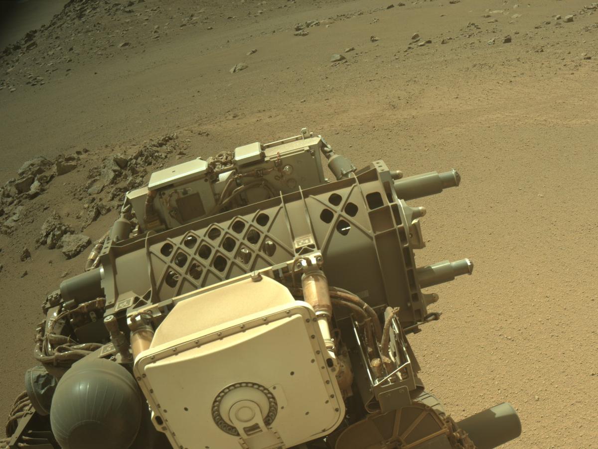 This image was taken by NAVCAM_RIGHT onboard NASA's Mars rover Perseverance on Sol 1320