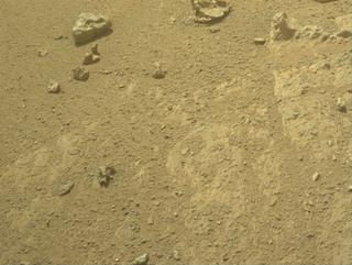 View image taken on Mars, Mars Perseverance Sol 1321: Front Left Hazard Avoidance Camera (Hazcam)