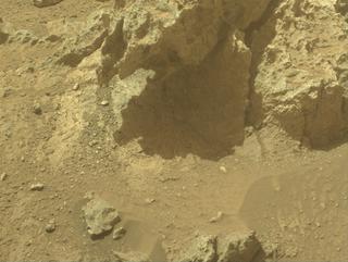 View image taken on Mars, Mars Perseverance Sol 1321: Front Right Hazard Avoidance Camera (Hazcam)