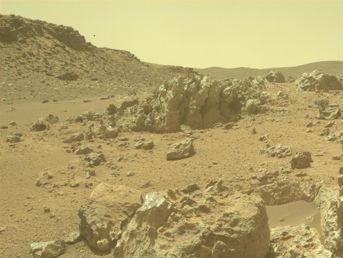 This image was taken by FRONT_HAZCAM_RIGHT_A onboard NASA's Mars rover Perseverance on Sol 1321