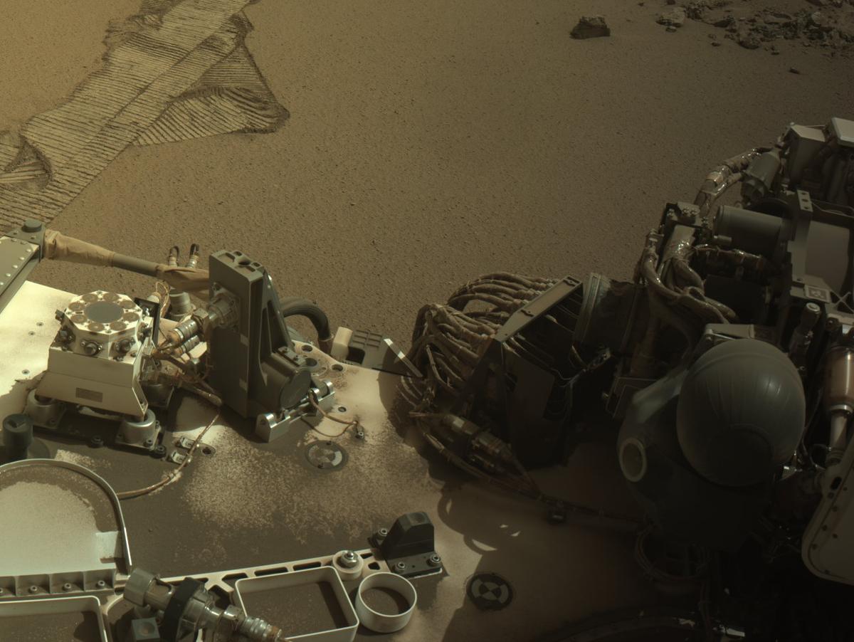 This image was taken by NAVCAM_LEFT onboard NASA's Mars rover Perseverance on Sol 1321