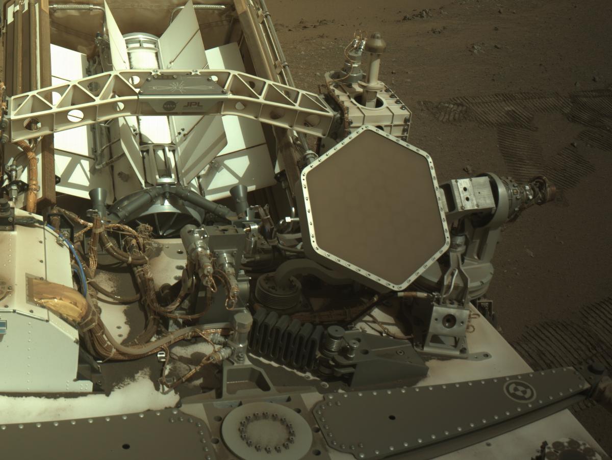 This image was taken by NAVCAM_RIGHT onboard NASA's Mars rover Perseverance on Sol 1321