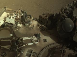 View image taken on Mars, Mars Perseverance Sol 1322: Left Navigation Camera (Navcam)