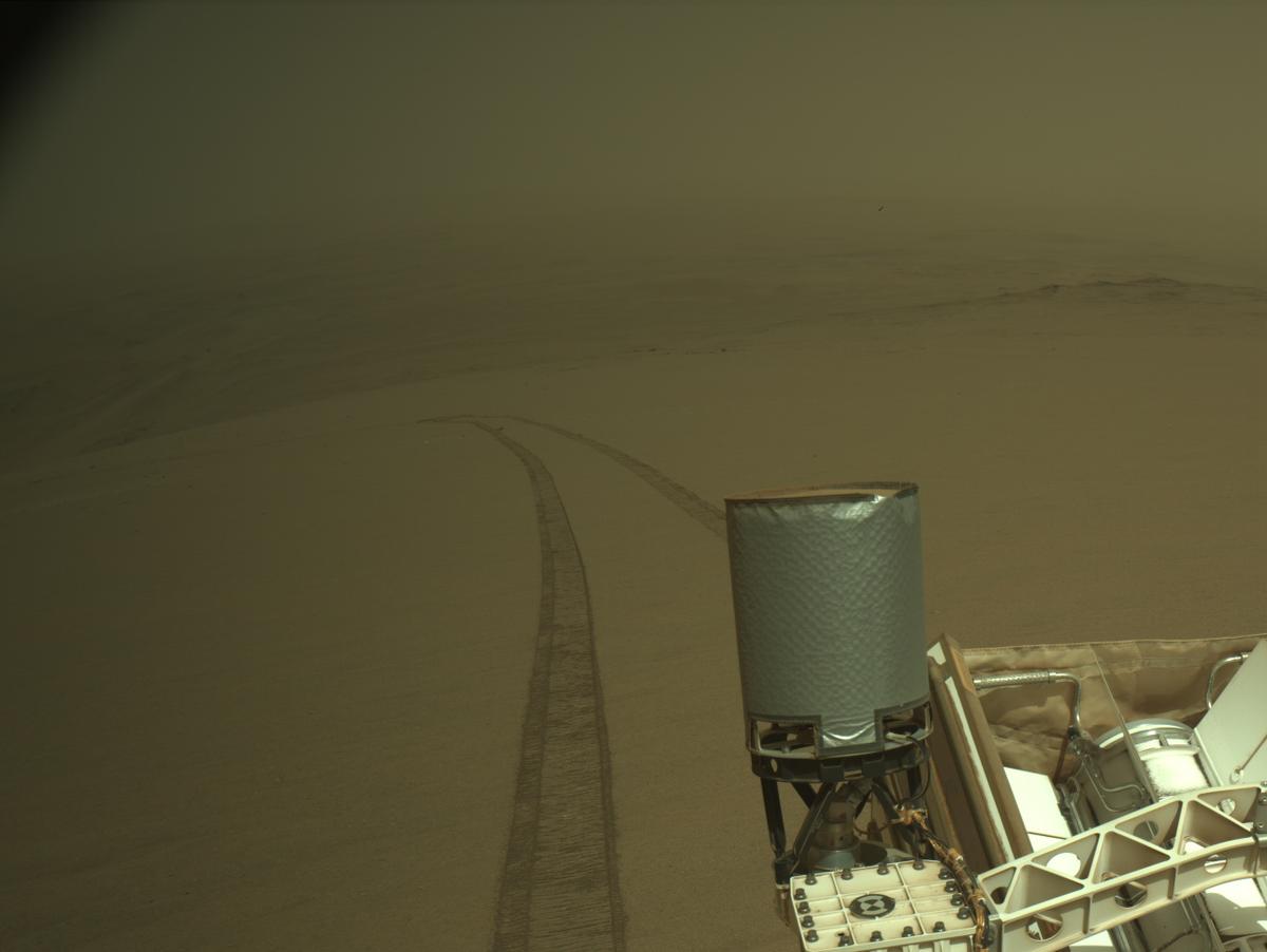 This image was taken by NAVCAM_LEFT onboard NASA's Mars rover Perseverance on Sol 1325