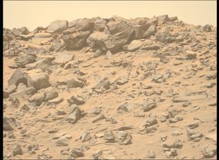 View image taken on Mars, Mars Perseverance Sol 1326: Left Mastcam-Z Camera