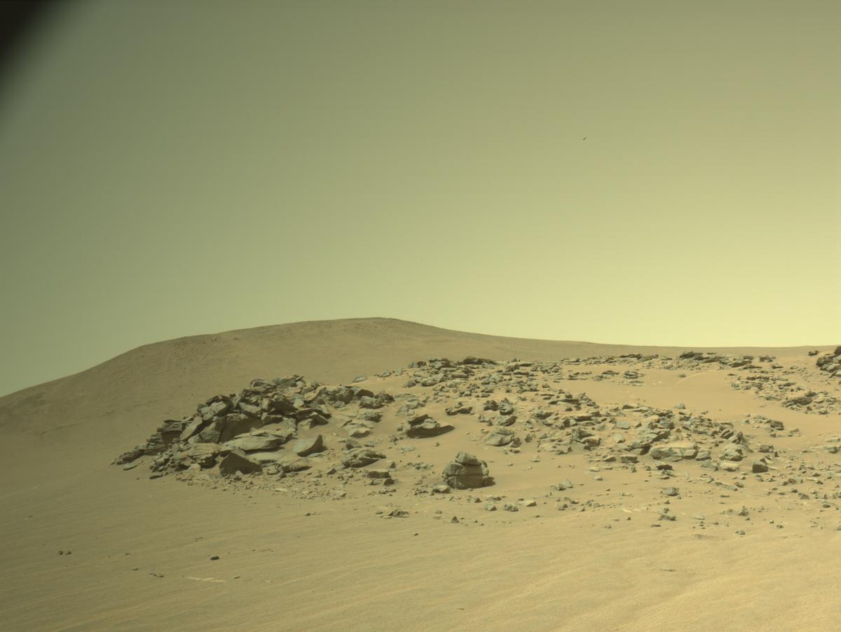 This image was taken by NAVCAM_LEFT onboard NASA's Mars rover Perseverance on Sol 1327