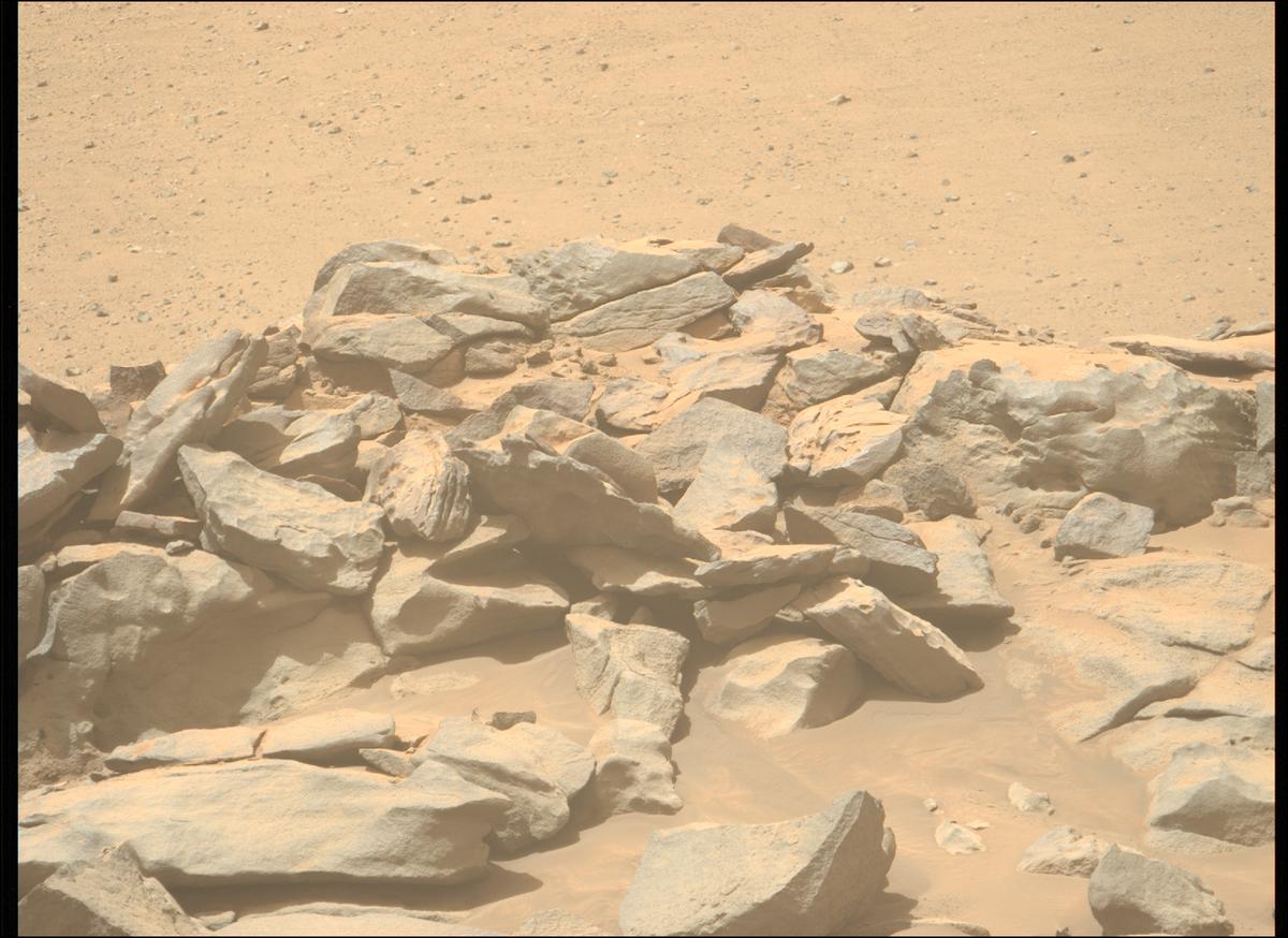 This image was taken by MCZ_LEFT onboard NASA's Mars rover Perseverance on Sol 1327