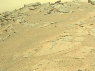 View image taken on Mars, Mars Perseverance Sol 1333: Front Left Hazard Avoidance Camera (Hazcam)