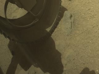 View image taken on Mars, Mars Perseverance Sol 1333: Front Left Hazard Avoidance Camera (Hazcam)