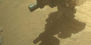 View image taken on Mars, Mars Perseverance Sol 1334: Front Right Hazard Avoidance Camera (Hazcam)