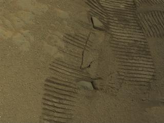 View image taken on Mars, Mars Perseverance Sol 1334: Right Navigation Camera (Navcam)