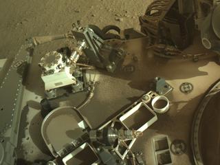 View image taken on Mars, Mars Perseverance Sol 1338: Left Navigation Camera (Navcam)