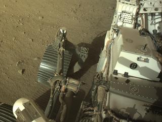 View image taken on Mars, Mars Perseverance Sol 1338: Left Navigation Camera (Navcam)