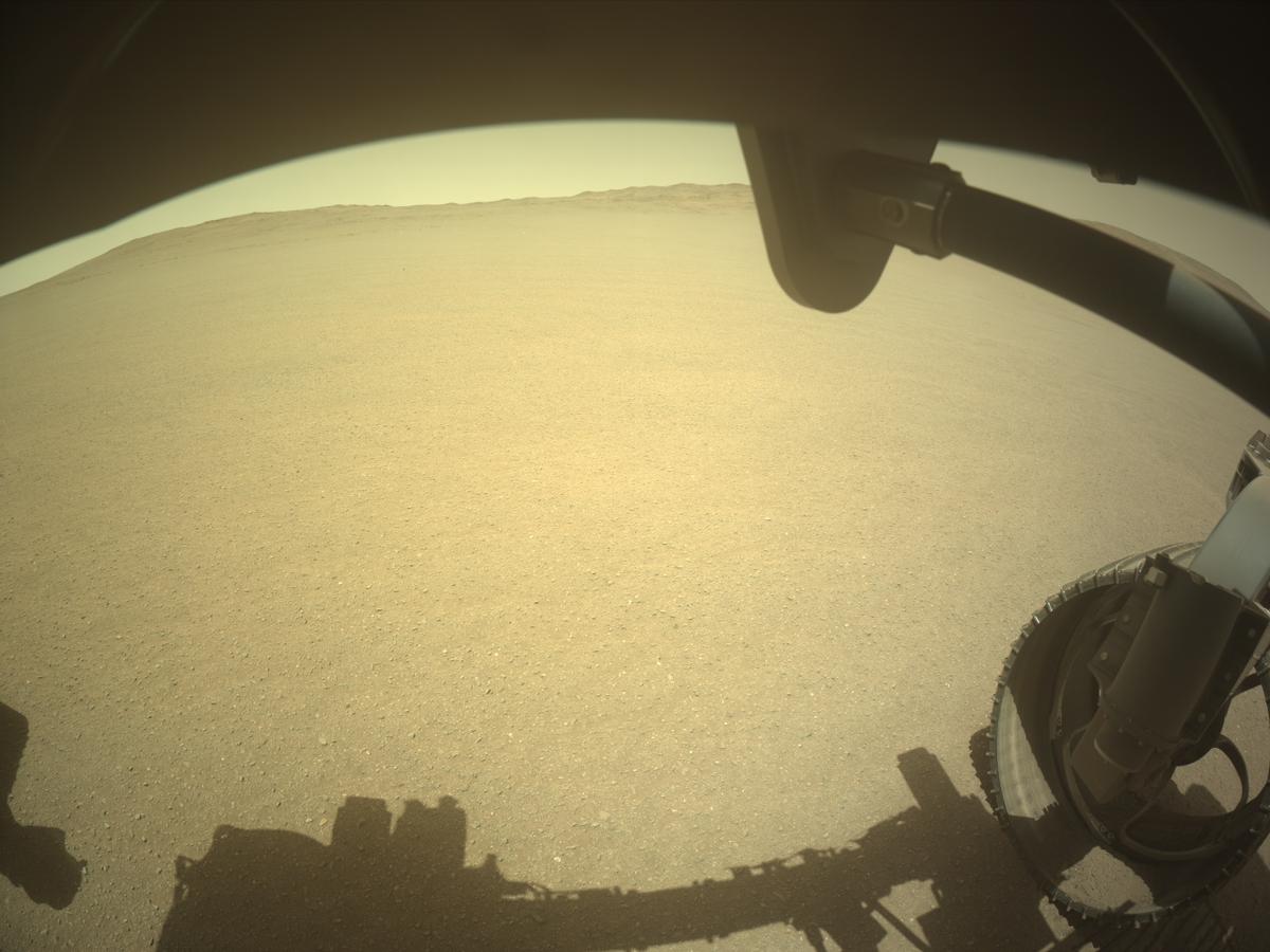 This image was taken by FRONT_HAZCAM_RIGHT_A onboard NASA's Mars rover Perseverance on Sol 1343